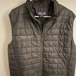 Patagonia Vest with Firestone Walker Brewing logo